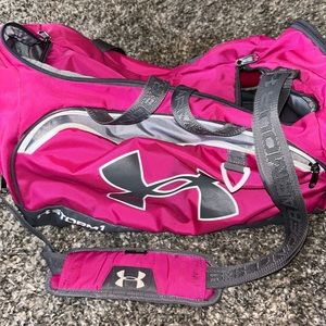 Under Armour Pink Duffle Bag
